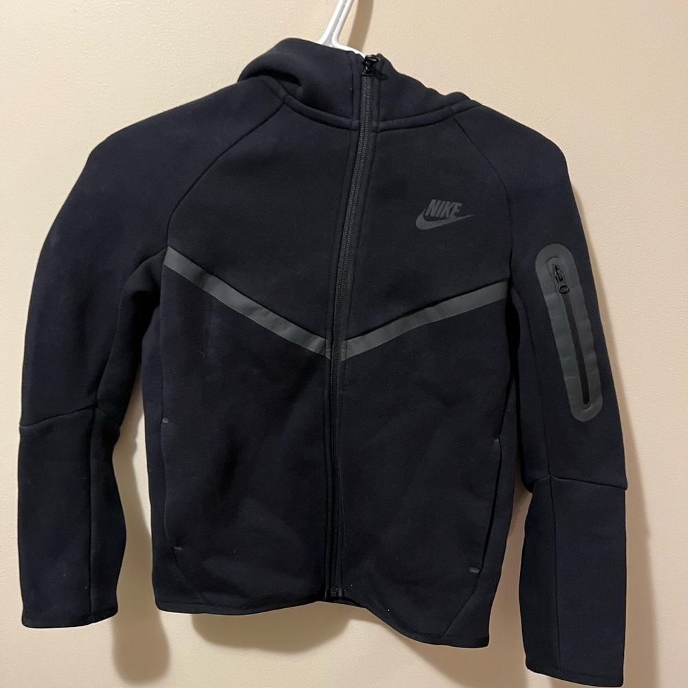 Nike Black and Gray Full-Zip Jacket